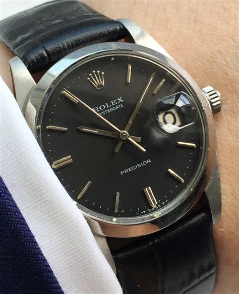 vintage rolex black dial|aftermarket rolex dials.